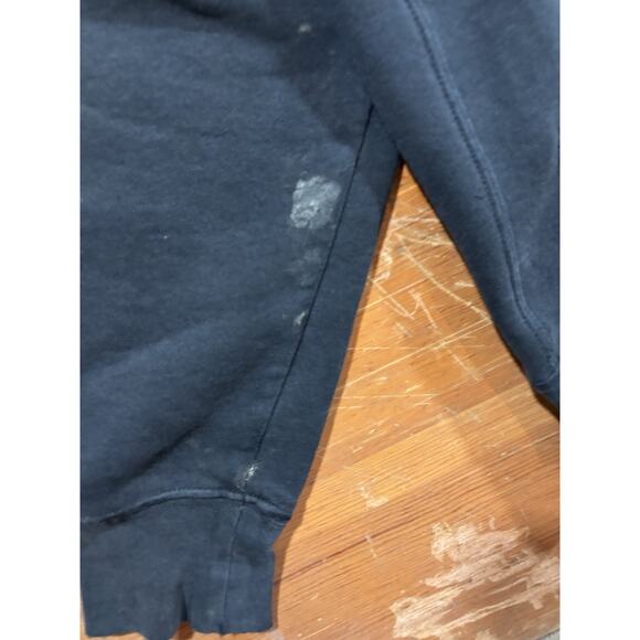 Nike Sportswear Fleece Pullover Hoodie Men’s Small Black Swoosh Logo - Picture 4 of 7